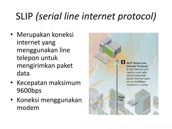 slip serial line internet protocol n