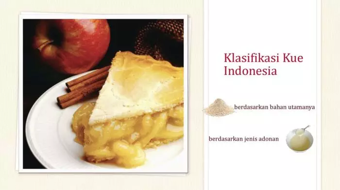 Klasifikasi Kue Indonesia