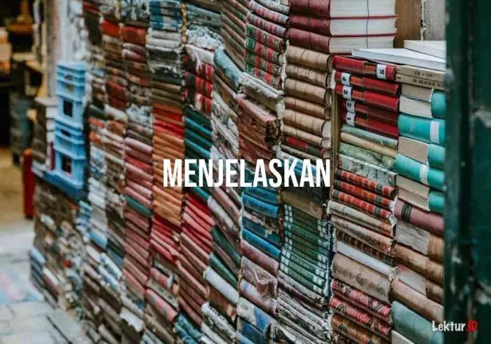 menjelaskan