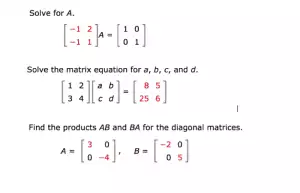 Contoh Soal Aljabar Matriks, Panduan Lengkap untuk Pemecahan Masalah