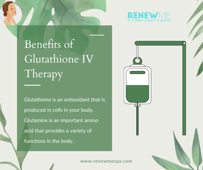 Benefits of Glutathione IV Therapy