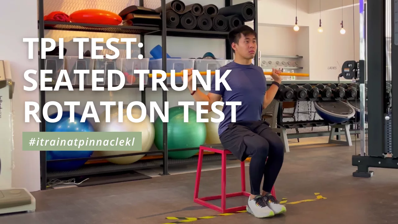 Cover TPI Seated Trunk Rotation Test