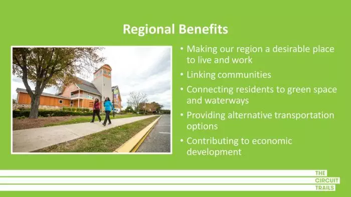 Regional Benefits Making our region a desirable place to live and work