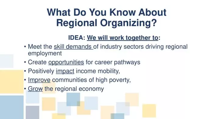 What Do You Know About Regional Organizing