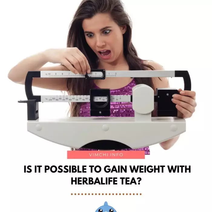 can herbalife tea make you gain weight