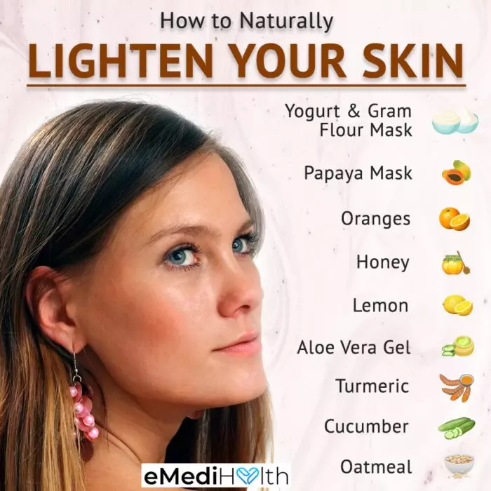 how to lighten your skin infographic 1000x1000 1