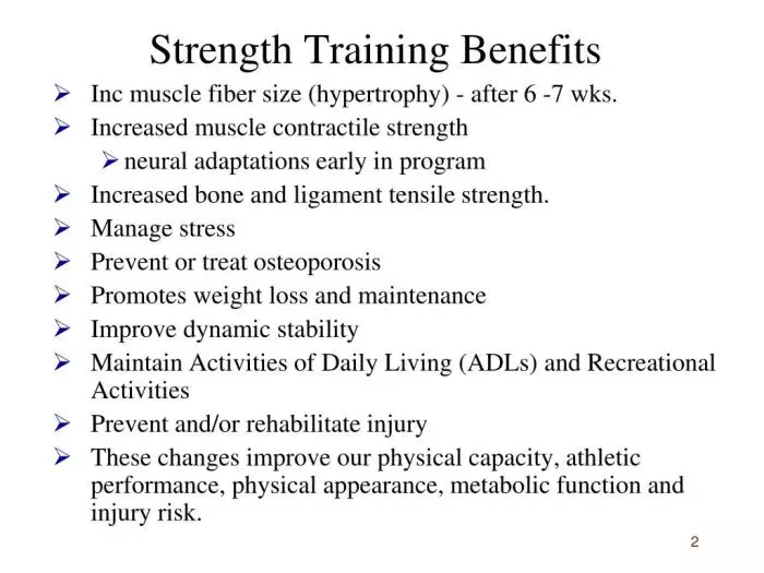 strength training benefits l